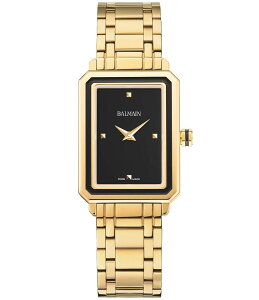 o} fB[X ANZT[ uXbgEoOEANbg TVc Balmain Women's Quartz Analog Gold Tone Stainless Steel Bracelet Watch Gold S[h