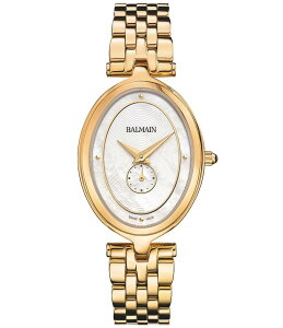 �o���}�� ���f�B�[�X �A�N�Z�T���[ �u���X���b�g�E�o���O���E�A���N���b�g T�V���c Balmain Women's Quartz Analog Stainless Steel Bracelet Watch Gold �S�[���h