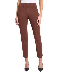 �~�\�b�N ���f�B�[�X �{�g���X �J�W���A���p���c �p���c �j�b�g MISOOK Nancy Maylana Knit Slim Leg Pull-On Pants Truffle