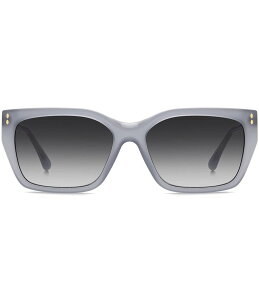 yz CUx } fB[X TOXEACEFA ANZT[ Women's IM 0218/S 58mm Rectangle Sunglasses Grey