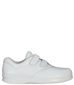 �T�X ���f�B�[�X �V���[�Y �X�j�[�J�[ ���U�[ SAS Women's Me Too Leather Adjustable Closure Shoes White �z���C�g