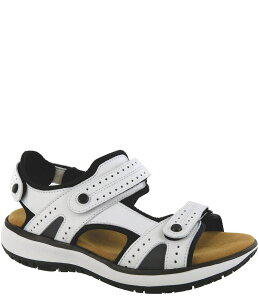 �T�X ���f�B�[�X �V���[�Y �T���_�� ���U�[ �q�[�� SAS Embark Leather Heel Strap Sport Sandals Domino