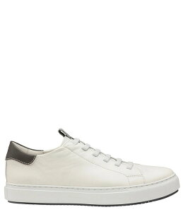 yz WXgAh}[tB[ Y hXV[Y V[Y Men's Anson Leather Lace-To-Toe Sneakers White