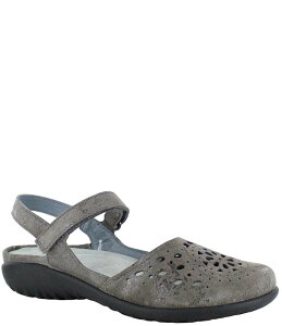 �i�I�g ���f�B�[�X �V���[�Y �p���v�X Naot Arataki Closed Toe Slingback Mary Janes Gray �O���[