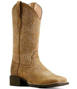 AAg fB[X V[Y u[cECu[c U[ Ariat Women's Round Up Remuda Leather Western Mid Boots Brown uE