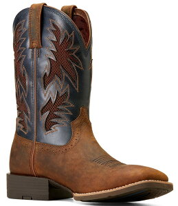 �A���A�g �����Y �V���[�Y �u�[�c�E���C���u�[�c Ariat Men's Sport Cool VentTEK Western Boots Bar Top Brown/Arizona SKy �u���E��