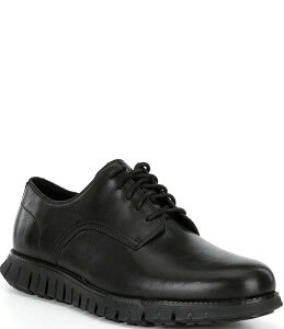 R[n[ Y V[Y hXV[Y U[ Cole Haan Men's ZEROGRAND Remastered Leather Plain Toe Oxfords Black/Black