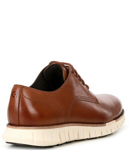 yz R[n[ Y hXV[Y V[Y Men's ZEROGRAND Remastered Leather Plain Toe Oxfords British Tan/Ivory