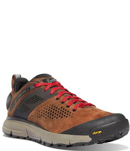 _i[ Y V[Y Xj[J[ XG[h Danner Men's Trail 2650 Suede Low Hiking Sneakers Brown/Red bh