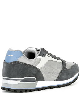 �q���[�S�{�X �����Y �V���[�Y �h���X�V���[�Y �X�j�[�J�[ Hugo Boss Men's Parkour Casual Sneakers Grey/Silver �O���[