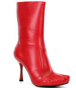 yz WFt[ Lx fB[X u[cECu[c V[Y Visionary Toe Mid-Calf Boots Red