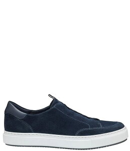 yz WXgAh}[tB[ Y Xb|E[t@[ V[Y Collection Men's Anson Water-Resistant Suede Stretch Lace-to-Toe Sneakers Navy