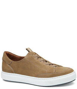 yz WXgAh}[tB[ Y Xb|E[t@[ V[Y Collection Men's Anson Water-Resistant Suede Stretch Lace-to-Toe Sneakers Taupe