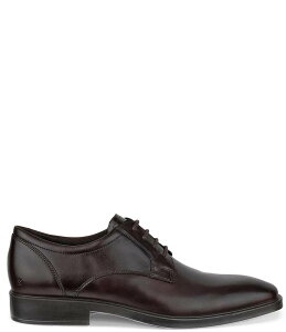 yz GR[ Y hXV[Y V[Y Men's Milan Plain Toe Lace-Up Oxfords Cocoa Brown
