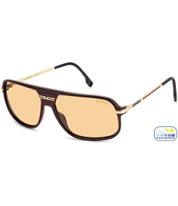 �J���[�i ���f�B�[�X �A�N�Z�T���[ �T���O���X�E�A�C�E�F�A Carrera Men's C Sport 10/S 62mm Shield Sunglasses Burgundy Gold �o�[�K���f�B