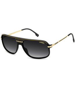 �J���[�i ���f�B�[�X �A�N�Z�T���[ �T���O���X�E�A�C�E�F�A Carrera Men's C Sport 10/S 62mm Shield Sunglasses Black Gold �u���b�N