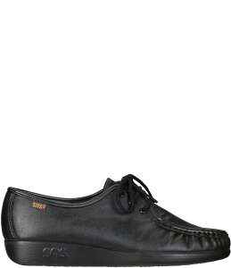 yz TX fB[X T_ V[Y Siesta Leather Wedge Oxfords Black