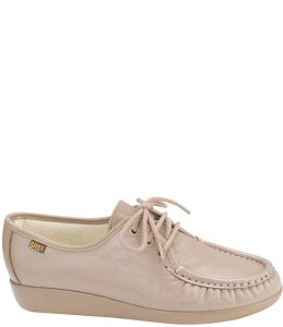 �T�X ���f�B�[�X �V���[�Y �T���_�� �I�b�N�X�t�H�[�h ���U�[ SAS Siesta Leather Wedge Oxfords Mocha ���J