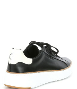 �R�[���n�[�� �����Y �V���[�Y �h���X�V���[�Y �X�j�[�J�[ ���U�[ Cole Haan Men's GrandPro Topspin Leather Sneakers Black �u���b�N