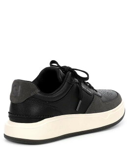 �R�[���n�[�� �����Y �V���[�Y �h���X�V���[�Y �X�j�[�J�[ ���U�[ Cole Haan Men's GrandPro Crossover Leather Sneakers Black/Dark Pavement/Ivory �A�C�{���[