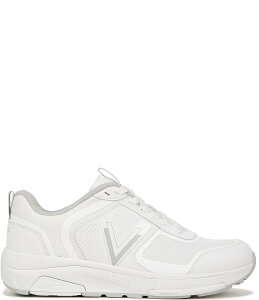 oCIjbN fB[X V[Y Xj[J[ U[ White Vionic Walk Strider Leather and Mesh Performance Walking Sneakers