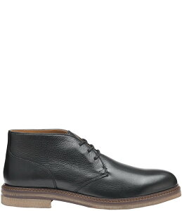 WXgAh}[tB[ Y V[Y u[cECu[c [X U[ Johnston & Murphy Men's Calder Leather Chukka Lace Up Boots Black ubN