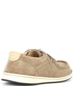 yz rPVgbN Y hXV[Y V[Y Men's Pasadena Suede Lace Up Moccasins Beige