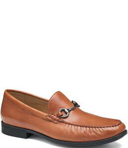 yz WXgAh}[tB[ Y Xb|E[t@[ V[Y Men's Harrison Leather Bit Buckle Slip On Loafers Cognac