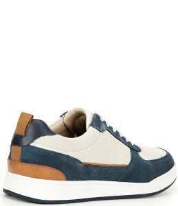 �W���j�[ �I�[ �����Y �V���[�Y �h���X�V���[�Y �X�j�[�J�[ Johnnie-O Men's Topspin Court Sneakers Navy/White �z���C�g