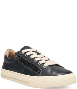 ^IXtbgEFA fB[X V[Y Xj[J[ vbgtH[ U[ Taos Footwear Z Soul Lux Leather Zip Platform Sneakers Navy/Stone lCr[