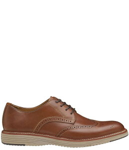 yz WXgAh}[tB[ Y hXV[Y V[Y Men's Upton Leather Wingtip Brogue Detail Oxfords Tan