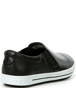 rPVgbN fB[X V[Y Xj[J[ U[ Birkenstock Women's QO400 Leather Professional Slip On Sneakers Black ubN