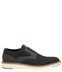 yz WXgAh}[tB[ Y hXV[Y V[Y Men's Upton Knit Plain Toe Lace Up Oxfords Black