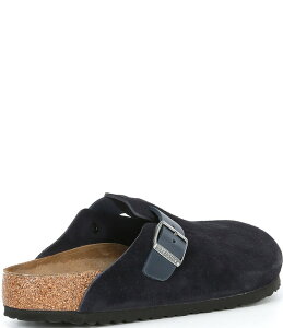 rPVgbN Y V[Y Xb|E[t@[ Birkenstock Men's Boston Mixed Material Clogs Midnight