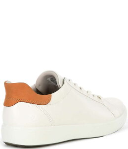 �G�R�[ �����Y �V���[�Y �X�j�[�J�[ ECCO Men's Soft 7 Step-In Sneakers White/Lion �z���C�g