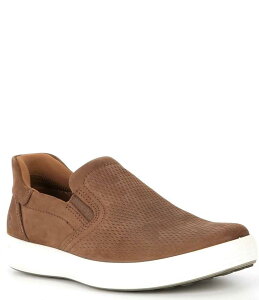 �G�R�[ �����Y �V���[�Y �X�j�[�J�[ ECCO Men's Soft 7 Step In Slip-On Sneakers Cocoa Brown/Cocoa Brown �u���E��