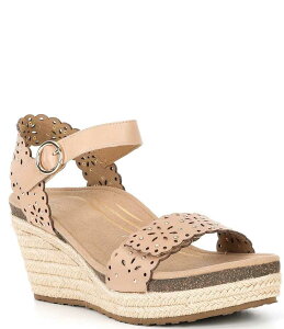 GCgbNX fB[X V[Y Xb|E[t@[ t[ vbgtH[ T_ t[ Aetrex Sydney Floral Perforated Espadrille Platform Wedge Sandals Sand Th