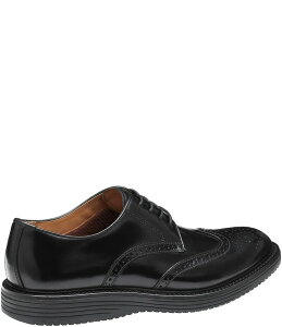 yz WXgAh}[tB[ Y hXV[Y V[Y Men's Upton Oiled Leather Wingtip Brogue Detail Oxfords Black
