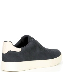 R[n[ Y V[Y Xb|E[t@[ Xj[J[ Cole Haan Men's GrandPro Luxe Slip On Nubuck Sneakers Navy Blazer/Ivory AC{[