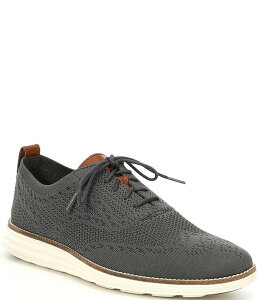 yz R[n[ Y hXV[Y V[Y Men's OriginalGrand Knit Wingtip Oxfords Magnet/Ivory
