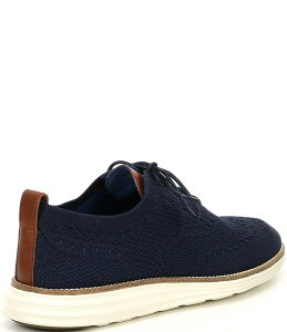 yz R[n[ Y hXV[Y V[Y Men's OriginalGrand Knit Wingtip Oxfords Navy/Ivory
