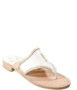 yz WbNW[X fB[X pvX V[Y Embroidered I Do Leather Thong Sandals White/Platinum/Platinum