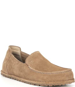 yz rPVgbN Y Xb|E[t@[ V[Y Men's Utti Suede Slip On Moccasin Loafers Beige