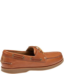 WXgAh}[tB[ Y V[Y Xb|E[t@[ U[ Tan Johnston & Murphy Men's Monaco Leather 2-Eye Boat Shoes