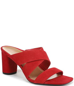 oCIjbN fB[X V[Y T_ XG[h Vionic Merlot Suede Banded Dress Slide Sandals Red bh