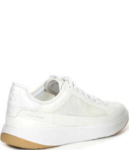 R[n[ Y V[Y hXV[Y bV Xj[J[ U[ Cole Haan Men's GRANDPRO All Day Court Leather and Mesh Sneakers Optic White zCg