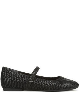 �o�C�I�j�b�N ���f�B�[�X �V���[�Y �p���v�X �v�����g �X�G�[�h Vionic Alameda Suede Snake Print Mary Jane Flats Black �u���b�N