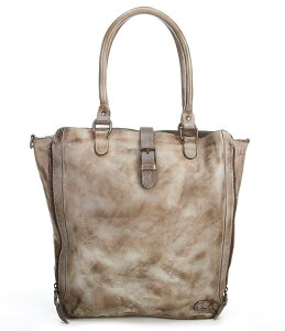 �x�b�h�X�e�� ���f�B�[�X �o�b�O �g�[�g�o�b�O ���U�[ Bed Stu Mildred North South Leather Slouchy Zip Tote Bag Taupe Dip Dye �g�[�v