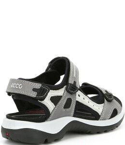 GR[ fB[X V[Y T_ U[ ECCO Yucatan Adjustable Strap Leather Sandals Titanium