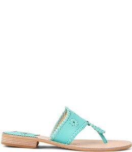 �W���b�N���W���[�X ���f�B�[�X �V���[�Y �T���_�� ���U�[ Jack Rogers Jacks Leather Flat Thong Sandals Aquatic